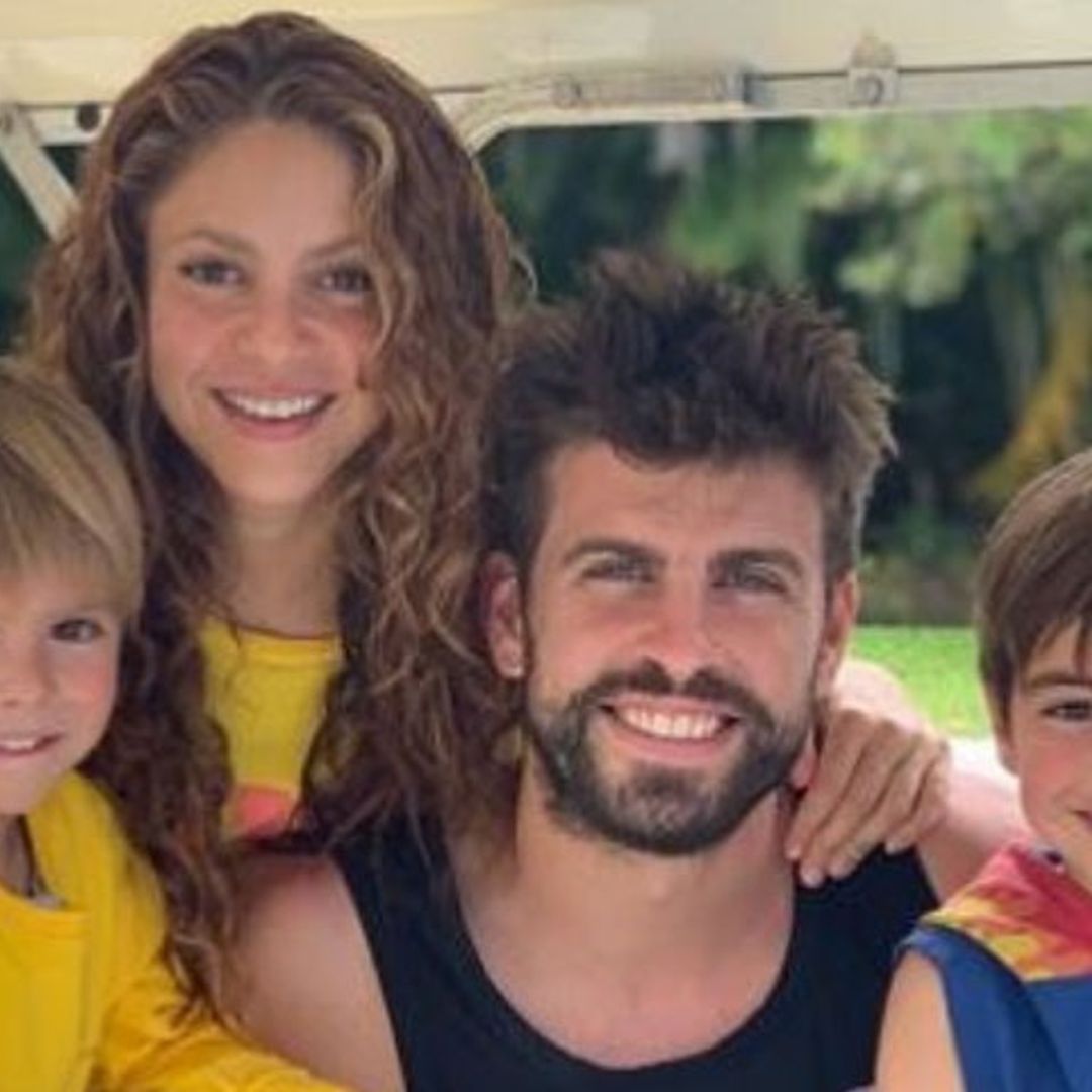 ¡Con sus hijos y en un destino desconocido! Shakira y Gerard Piqué comienzan sus vacaciones