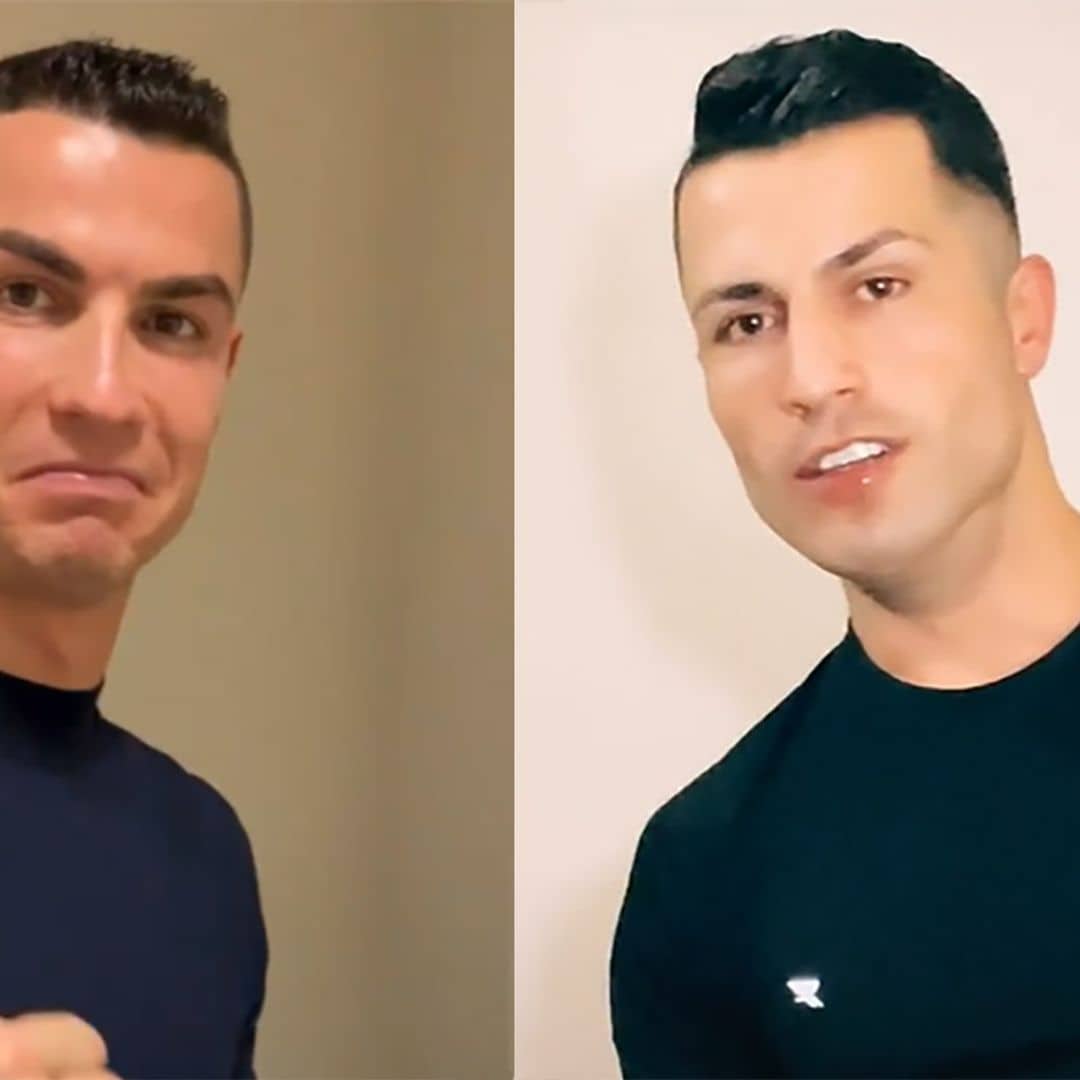 Conoce al doble de Cristiano Ronaldo que causa furor en TikTok