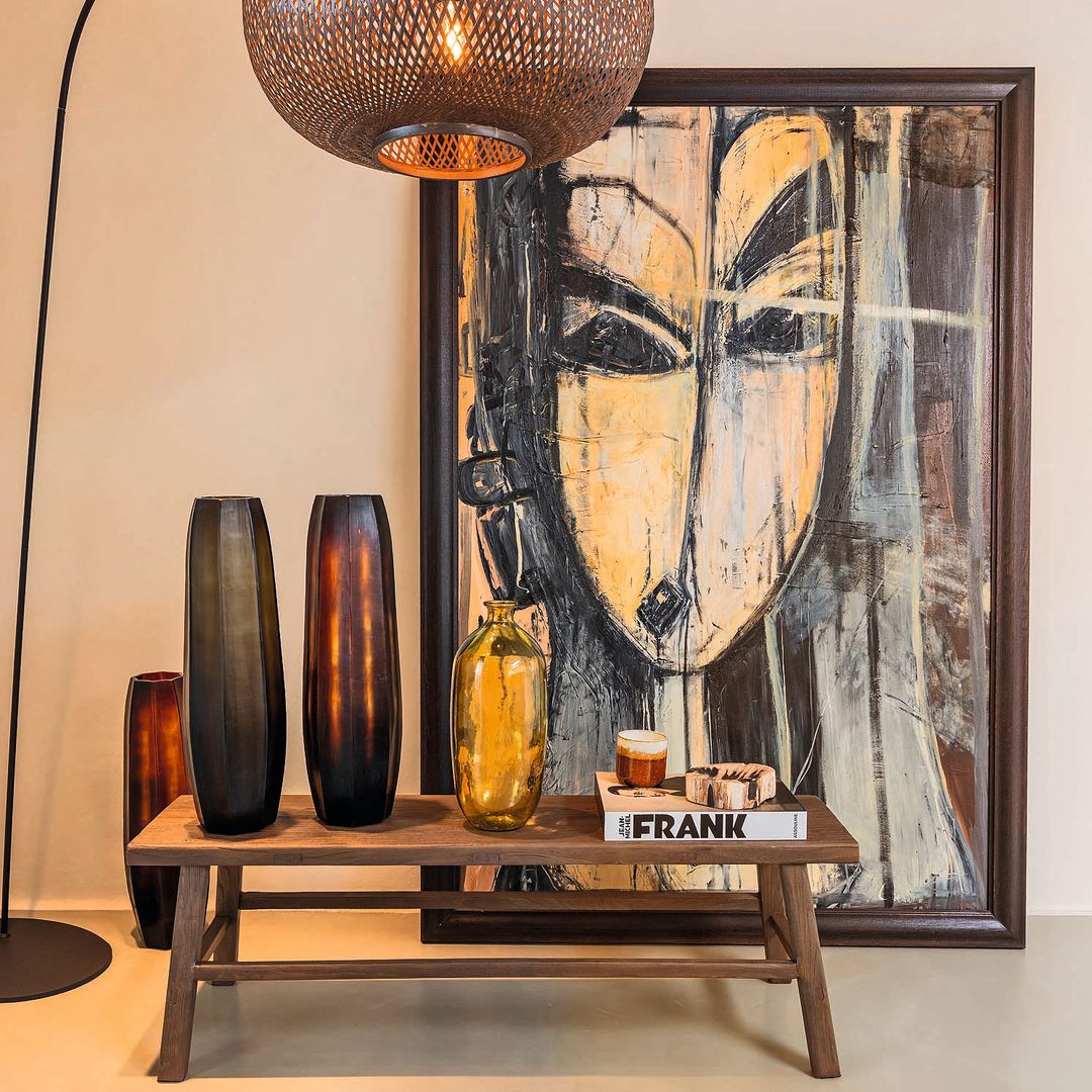 Una de las obras de arte de la casa