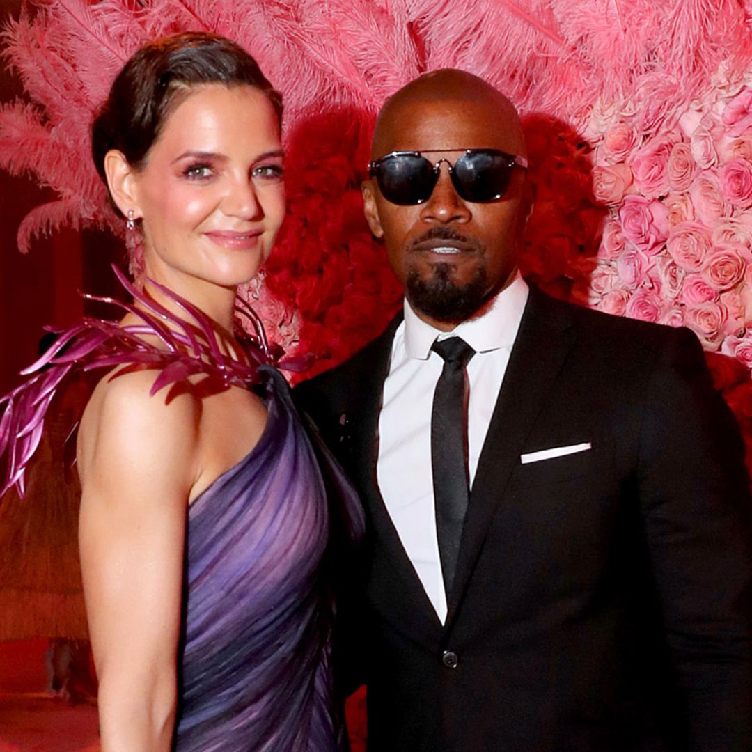 ¡Por fin! Katie Holmes y Jamie Foxx posan juntos por primera vez
