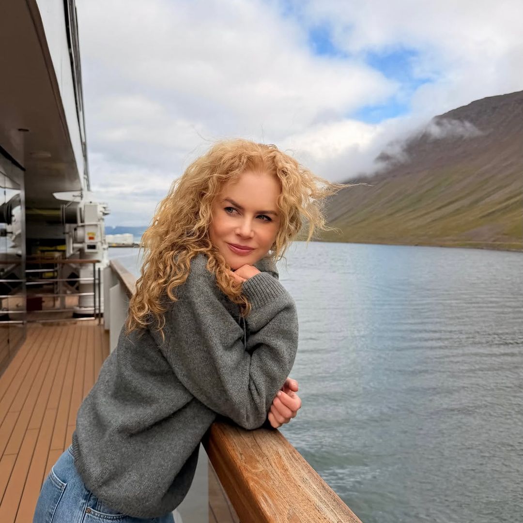 Nicole Kidman, feliz con sus hijas en Islandia tras sus comentadas fotos con el inversor Michael Reinstein