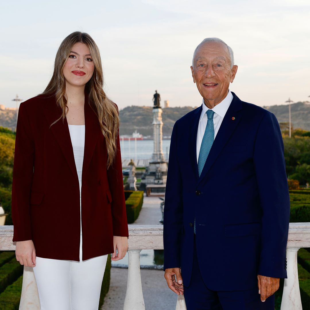 La infanta Sofía da un paso al frente: encuentro oficial con el presidente de Portugal