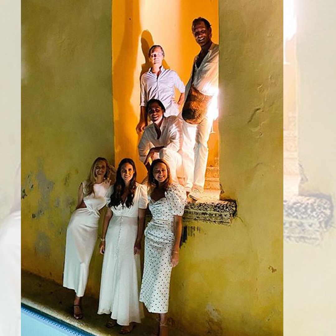 Tatiana Santo Domingo y Andrea Casiraghi empiezan 2020 en la tierra de ella