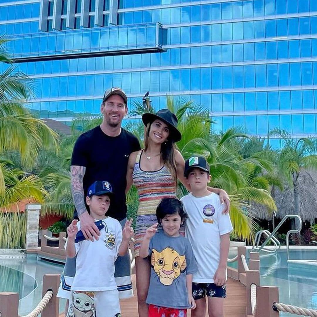 Una gran mansión, sol y playa; así son las vacaciones de Leo Messi en Miami