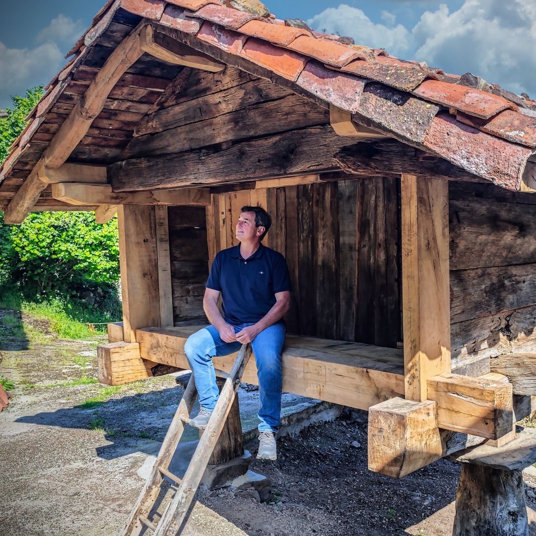 hórreo restaurado de avellanedo, Liébana, Cantabria