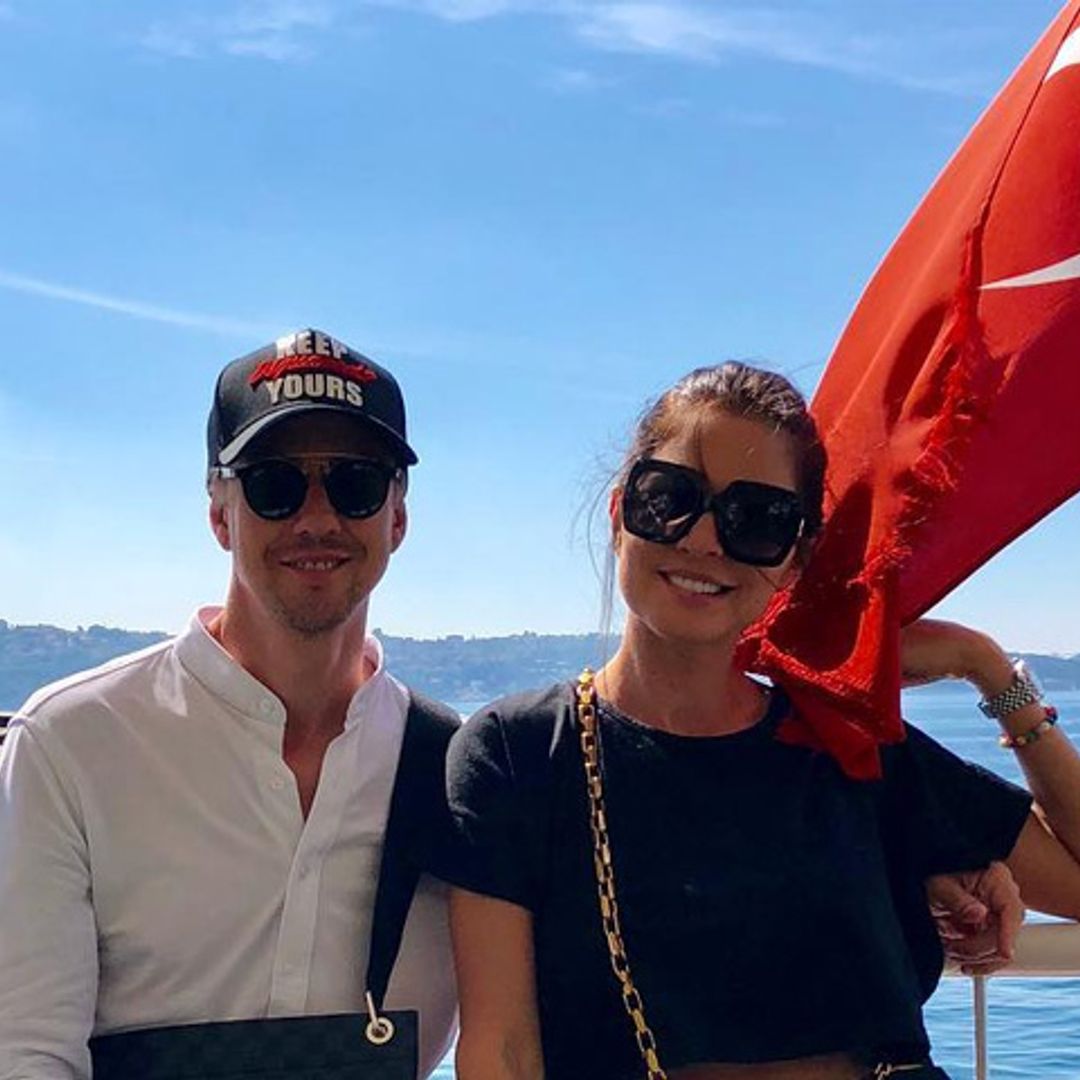 Guti y Romina Belluscio disfrutan en familia de sus primeros meses en Turquía