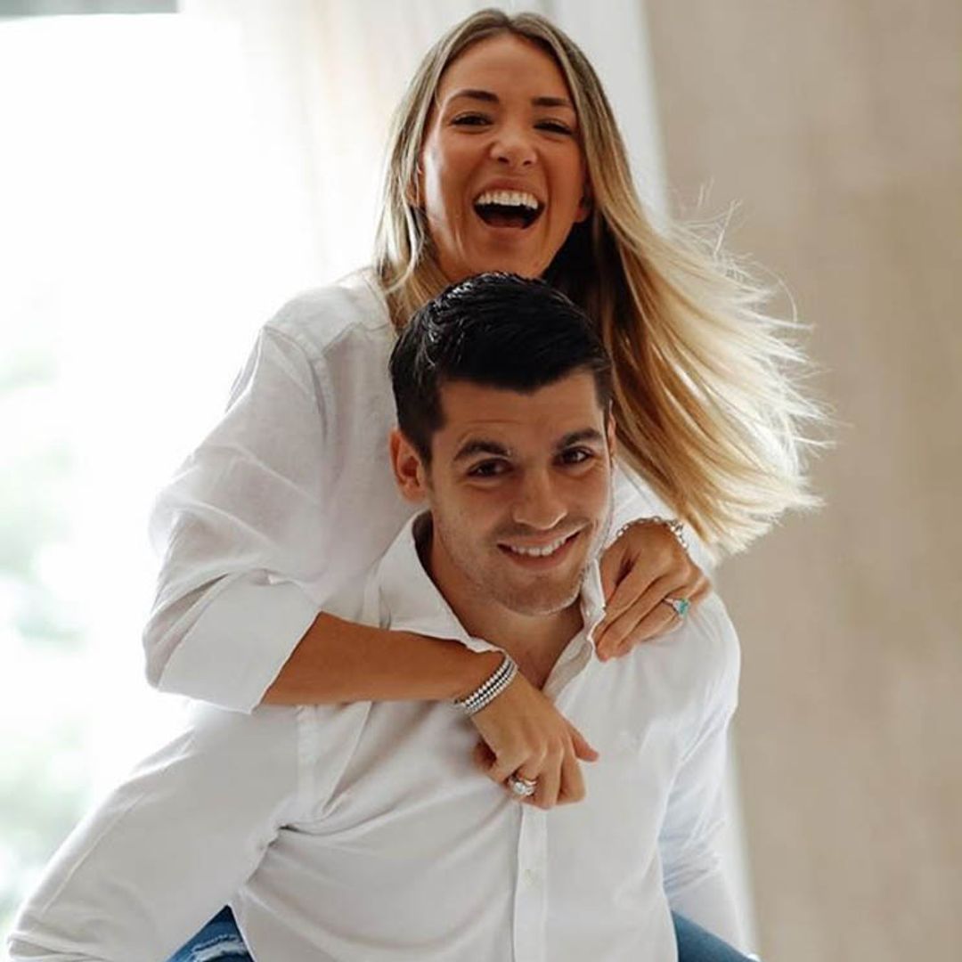 El singular juego con el que Alice Campello reta a Álvaro Morata