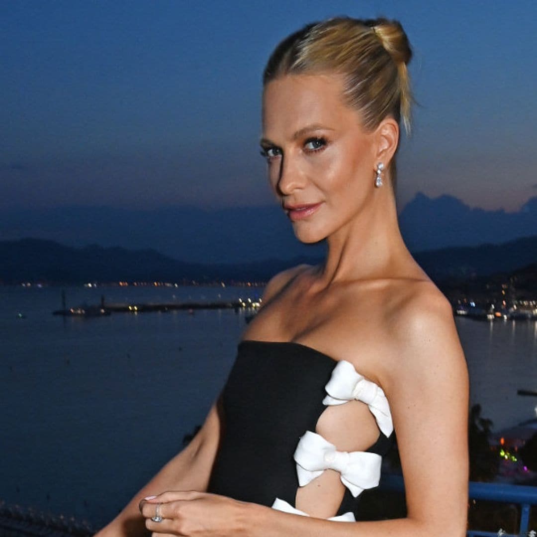 Poppy Delevingne y Leonie Hanne coinciden en Cannes con el vestido de invitada más atrevido