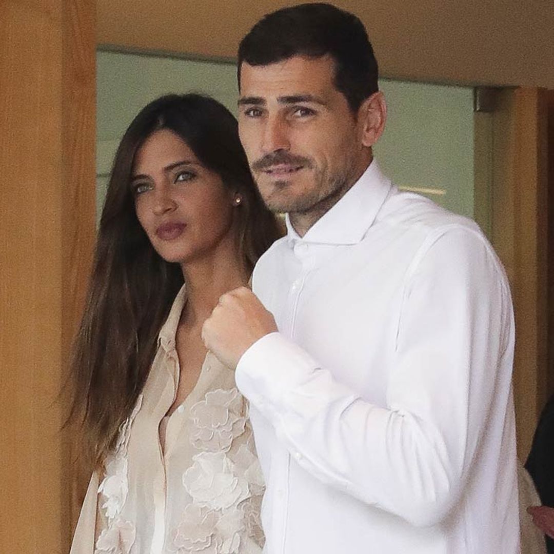 Iker Casillas acompaña a su mujer en su estancia hospitalaria
