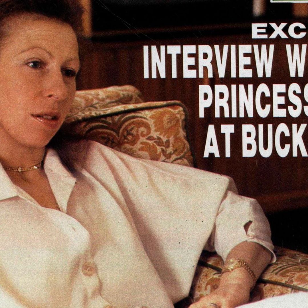 Cuando la princesa Ana de Inglaterra se sinceró con ¡HOLA!