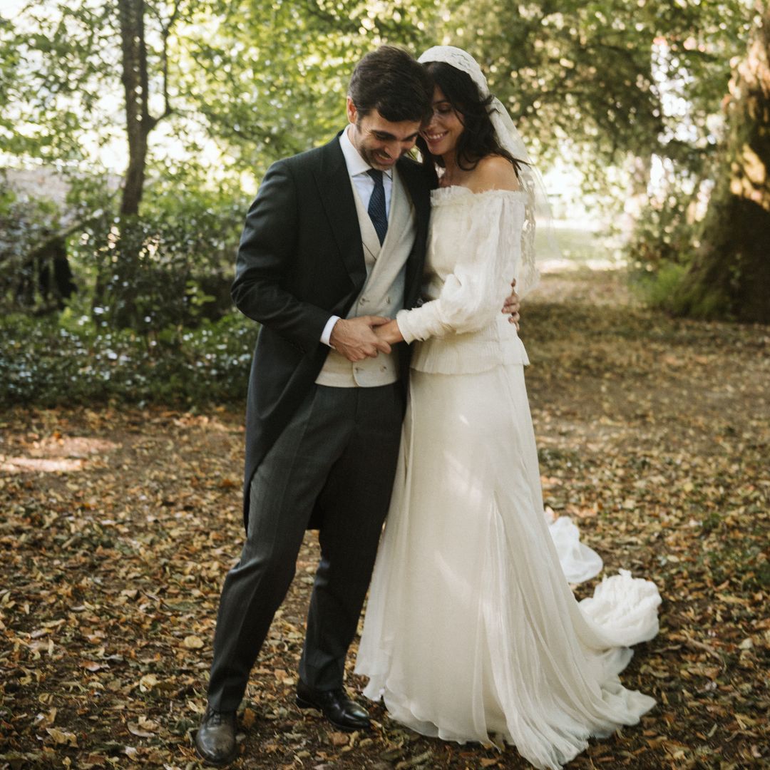 Carmen, la novia que eligió a la diseñadora de su vestido mucho antes de estar prometida