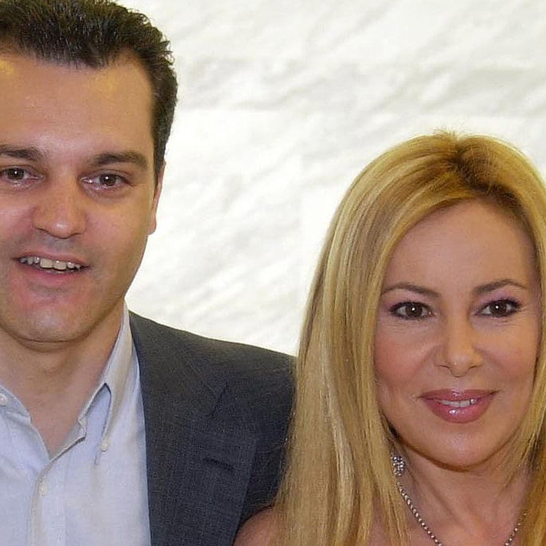 Ramón García dice adiós, muy emocionado, al hijo de su querida compañera