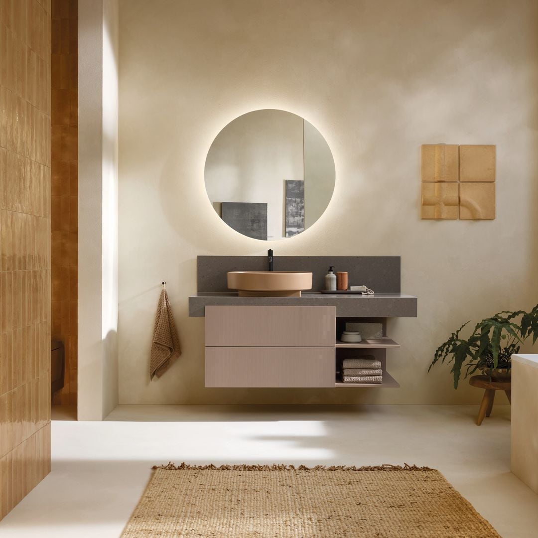Así debes colocar el mueble bajolavabo para un baño cómodo y funcional: en la altura está la clave