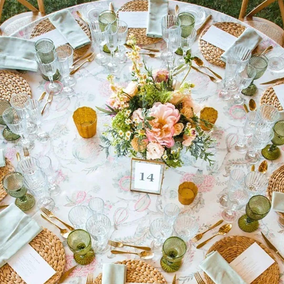 Combinaciones de color que nos fascinan para la decoración de bodas y que todos querrán fotografiar