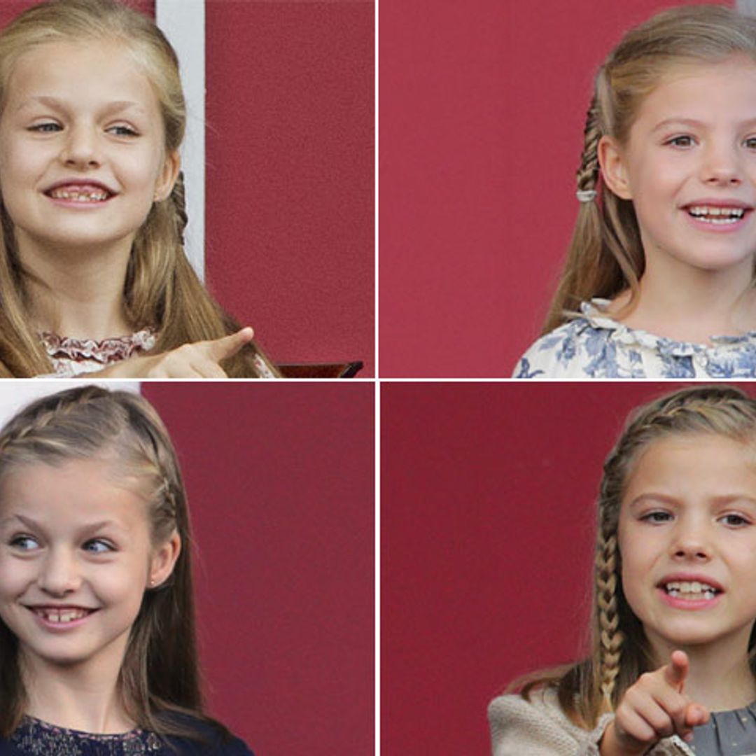 ¡Cómo han crecido! Así vivieron Leonor y Sofía el Día de la Hispanidad los años anteriores