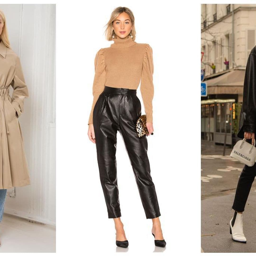 11 piezas de cuero perfectas para lucir este otoño-invierno