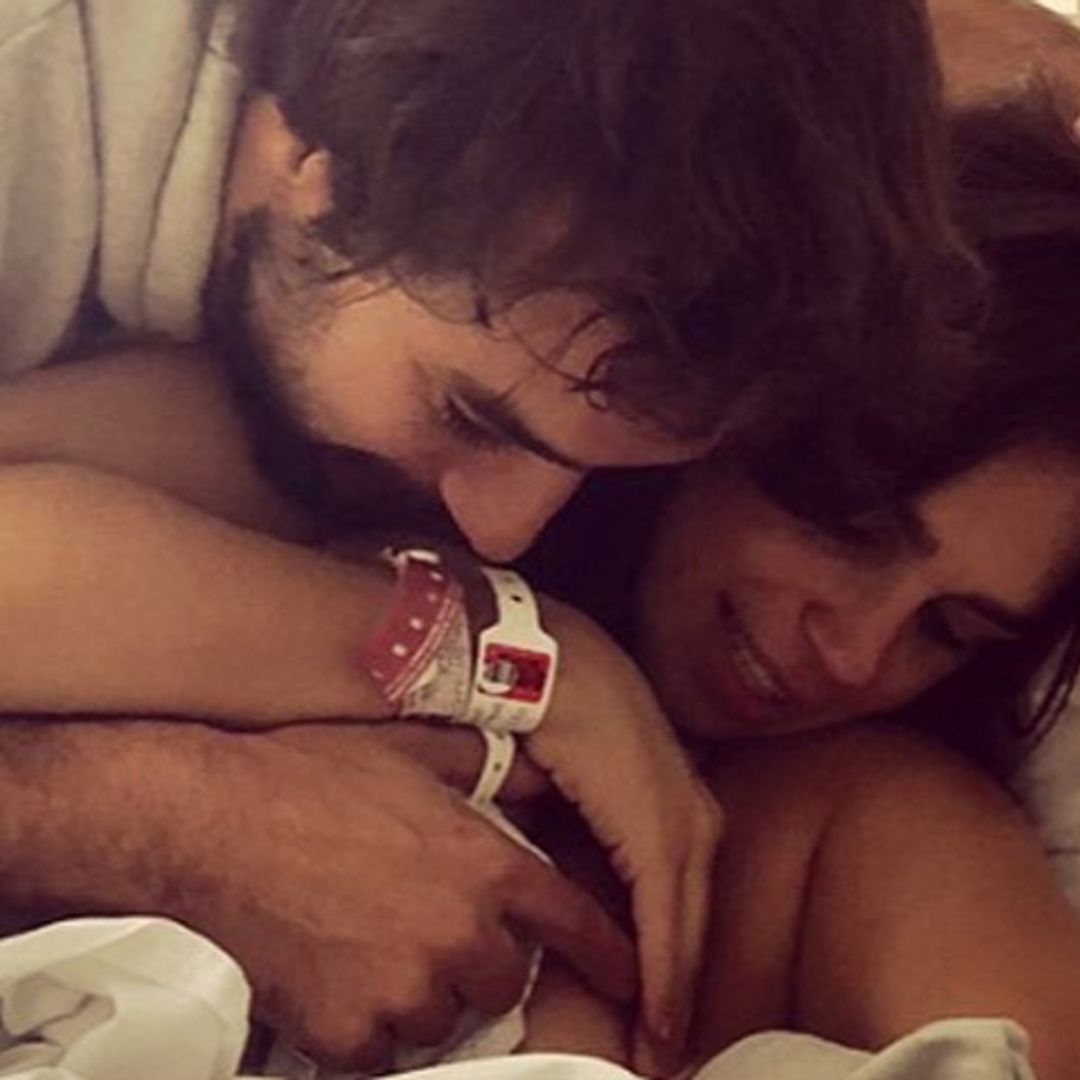 Elena Furiase comparte la primera imagen de su hijo y desvela su nombre