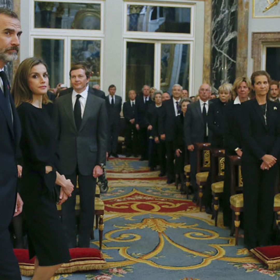 Primer encuentro público de la infanta Cristina con los Reyes desde su absolución del caso Nóos