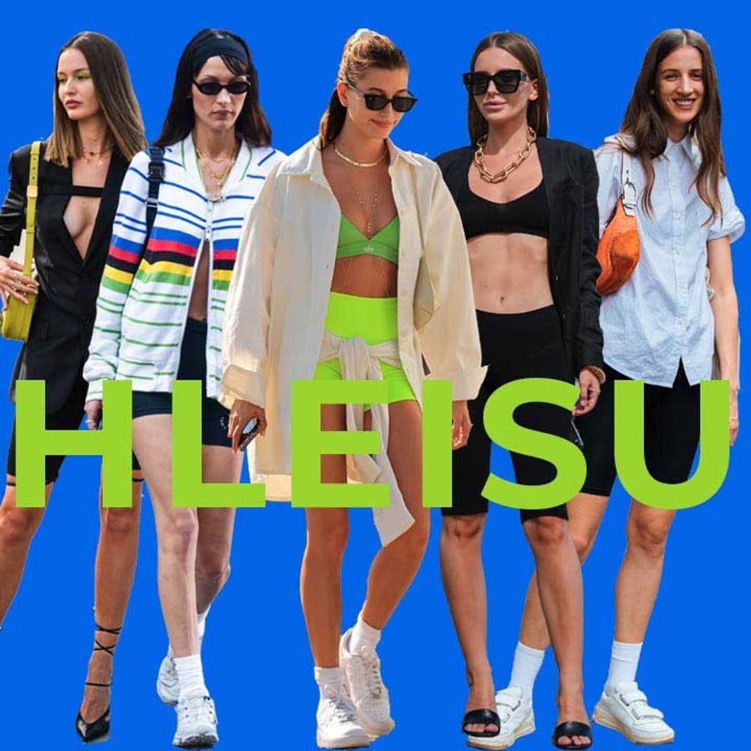 Guía de estilo para llevar mallas de ciclista y otras prendas deportivas en looks de verano