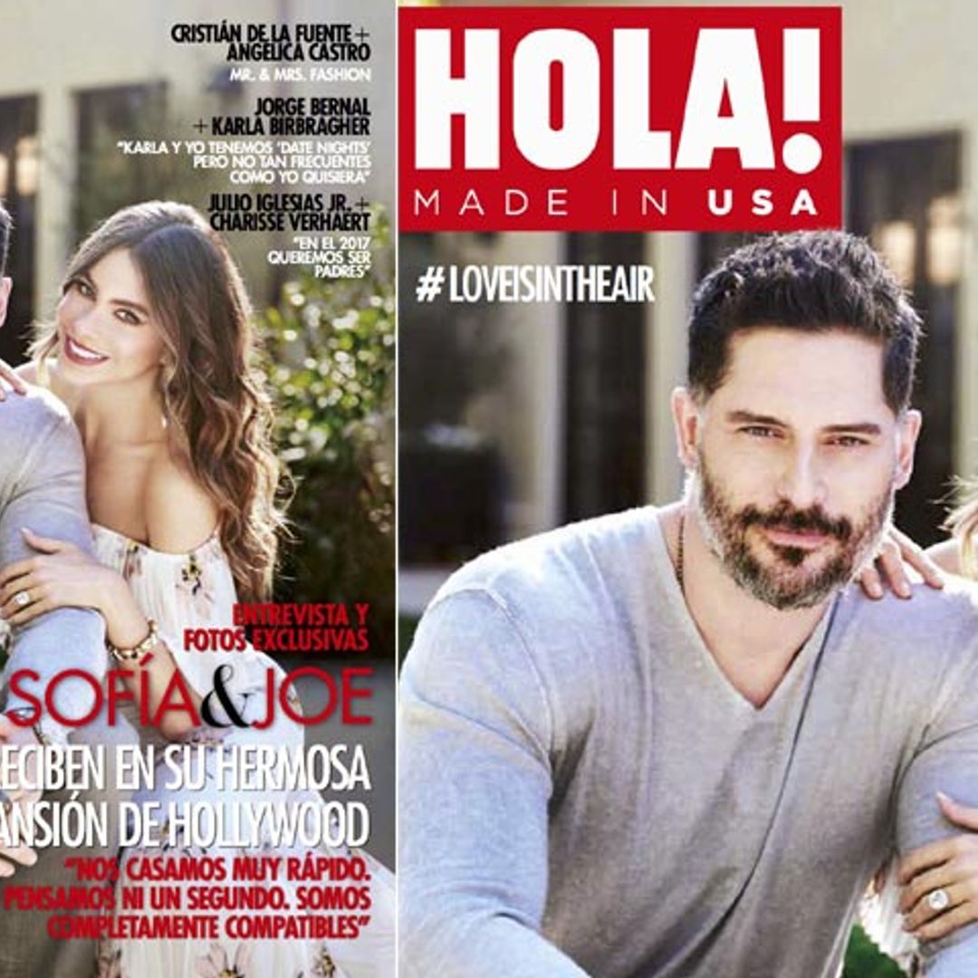 Exclusiva en HOLA! USA, Sofía Vergara y Joe Manganiello nos abren las puertas de su nueva casa y de su corazón