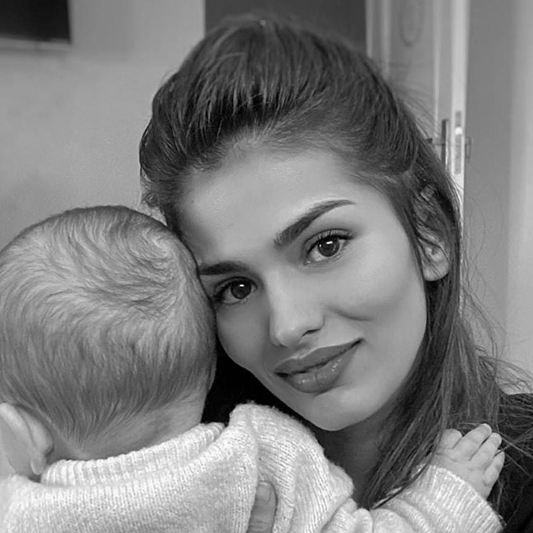 Las emotivas palabras de Sara Sálamo a su hijo: 'Se detuvo todo, menos esto'