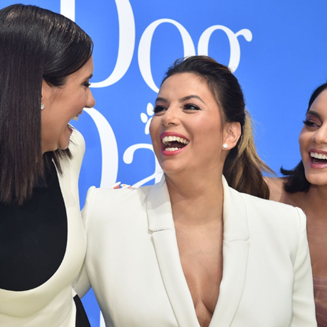¡La viva imagen de la felicidad! Eva Longoria reaparece tras ser mamá