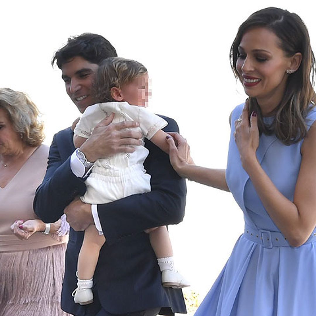 Eva González y Cayetano Rivera bautizan a su hijo en Ronda