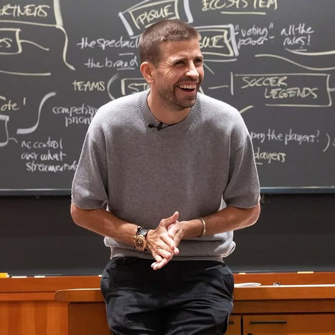 Gerard Piqué debuta como profesor en Harvard y comparte su visión de los negocios