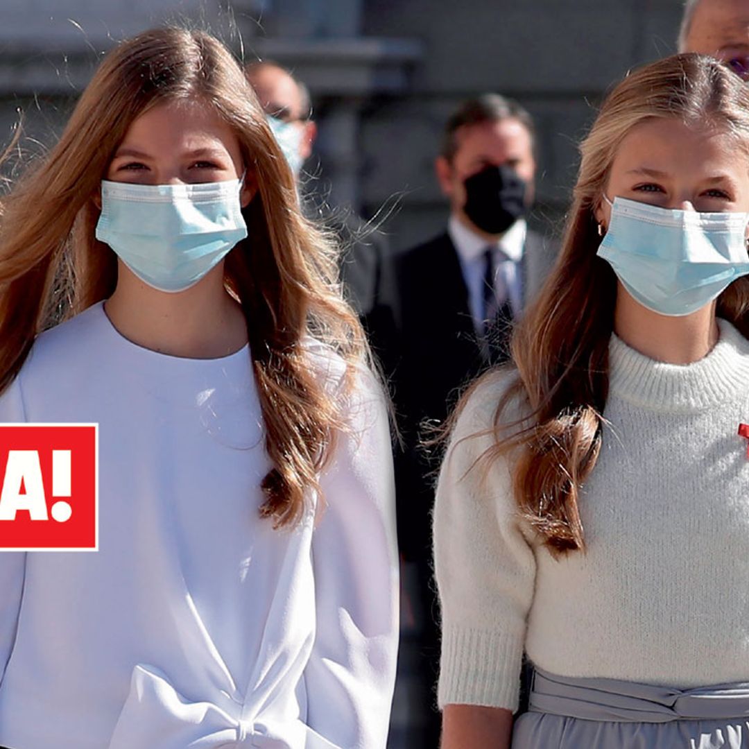 En ¡HOLA!, el golpe de efecto de la princesa Leonor y la infanta Sofía