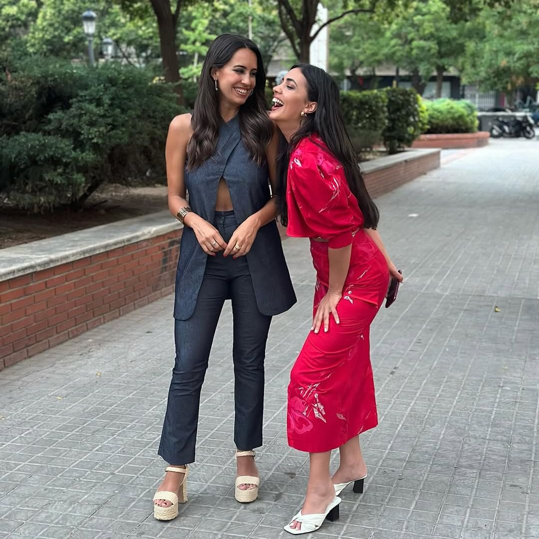 Marina Valdés y María Lamela, presentadoras de Mas vale tarde, el programa de laSexta