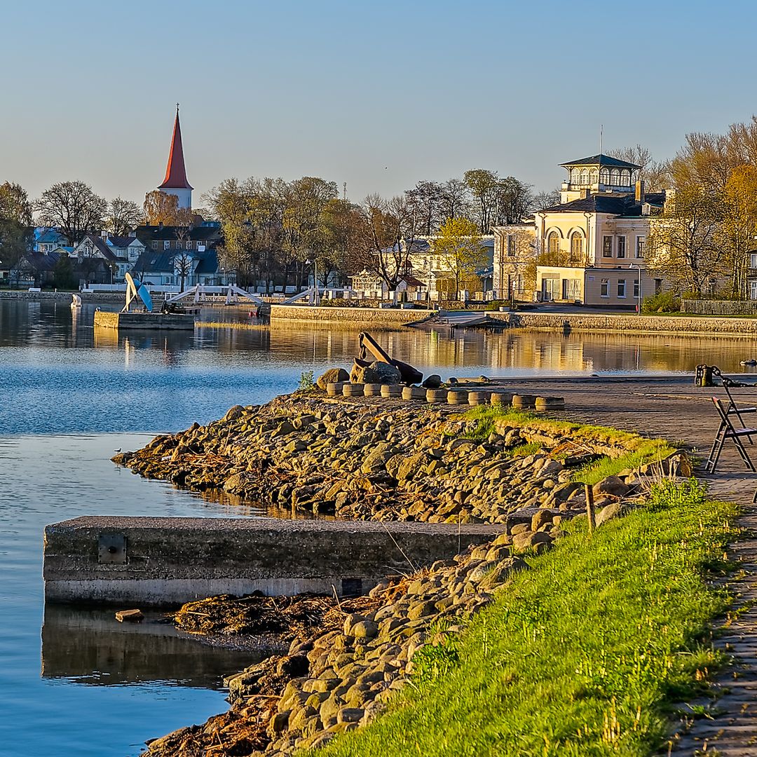 Haapsalu, una pequeña ciudad costera de Estonia