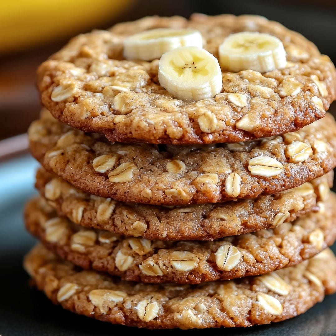 Galletas de avena y plátano: deliciosas y saludables