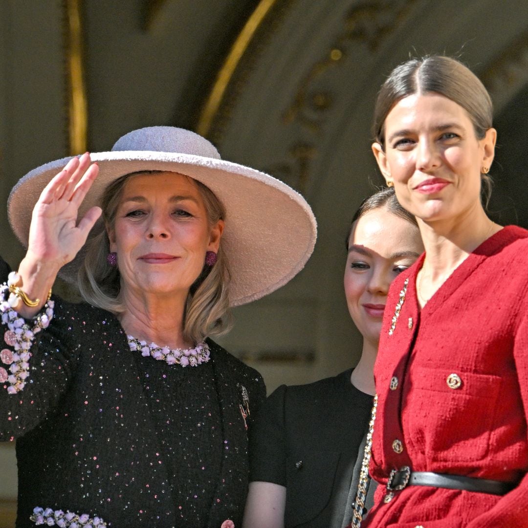 Carolina de Mónaco y Carlota Casiraghi, madre e hija marcan estilo con sus looks desde 2008 en el Día Nacional del Principado