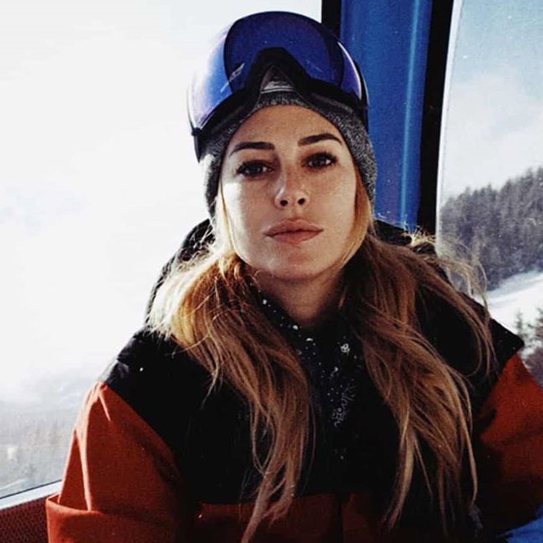 ¡Aventura en la nieve! La diversión de Blanca Suárez en las pistas de Suiza