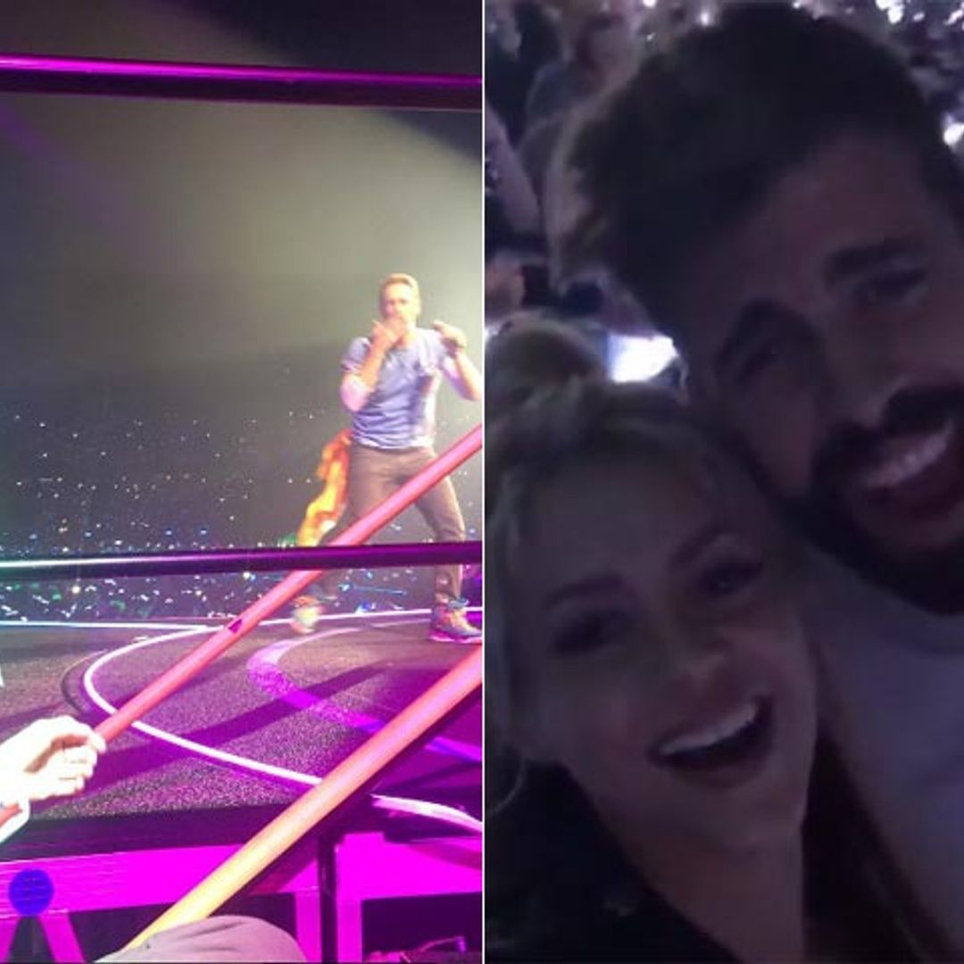 Gwyneth Paltrow y su hija entre bambalinas, Shakira y Piqué cantando a pleno pulmón…. Coldplay cautiva en Barcelona