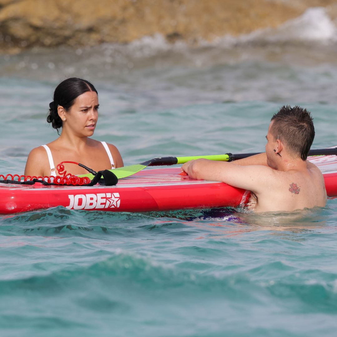 Las fotos de Cristina Pedroche y Dabiz Muñoz en sus vacaciones familiares en Ibiza con sus hijos de 1 y 3 años más entrañables