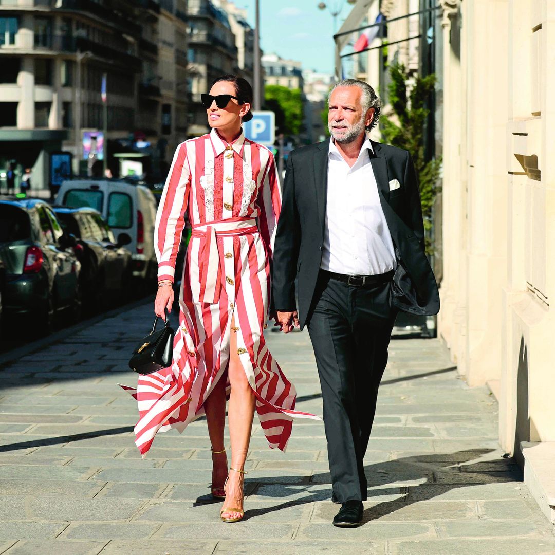 Nieves Álvarez y Bill Saad en París