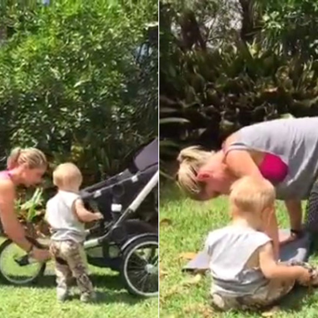 El ‘baby gym’, lo que mantiene a Elsa Pataky en forma