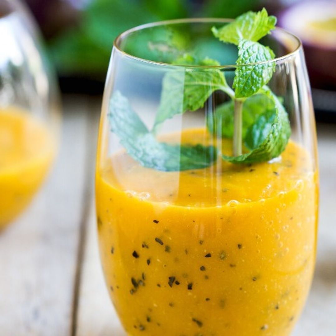 'Smoothie' de mango y fruta de la pasión