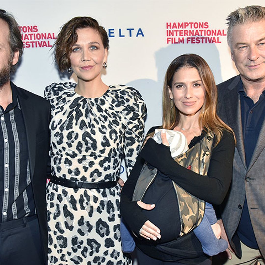 Hilaria Baldwin se lleva a su bebé de cuatro meses a un estreno