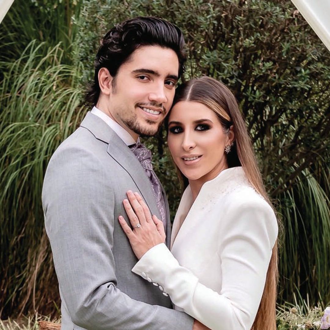 La romántica boda de Álex, hijo del artista Alejandro Fernández