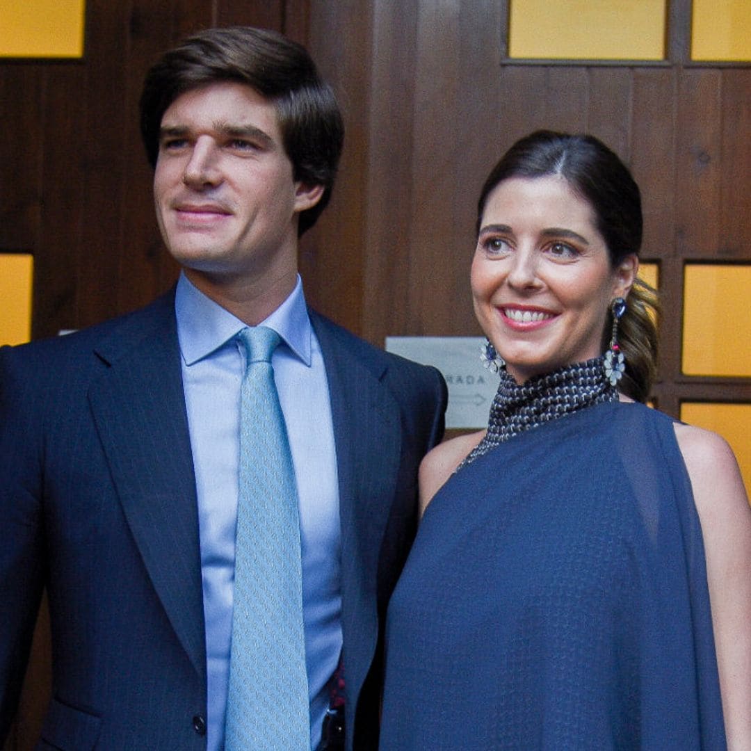 El elegante look premamá de Belén Corsini y otros estilismos destacados en el gran bautizo de la Casa de Alba
