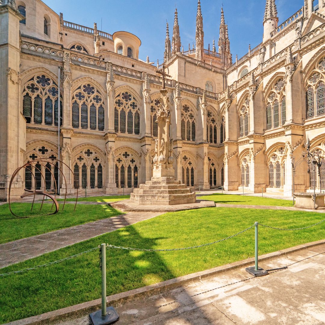 Claustro gótico de la catedral de Burgos