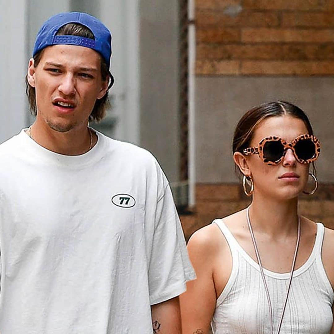 Millie Bobby Brown y Jake Bongiovi, los novios más jóvenes de Hollywood imponen su ‘street style’