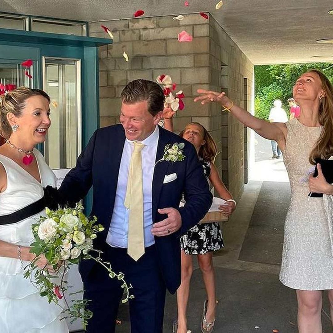 La original boda de Tessy de Luxemburgo en la cuenta atrás para dar a luz
