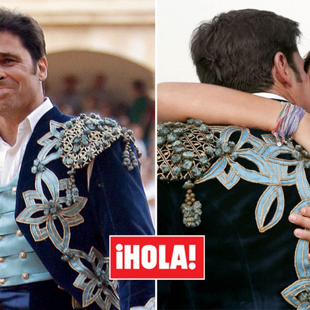 En ¡HOLA!, Francisco Rivera se retira ante las mujeres de su vida y entre lágrimas de emoción