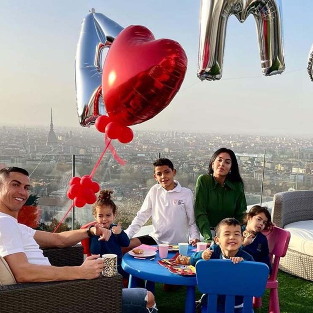 La familia numerosa que han formado Georgina Rodríguez y Cristiano Ronaldo