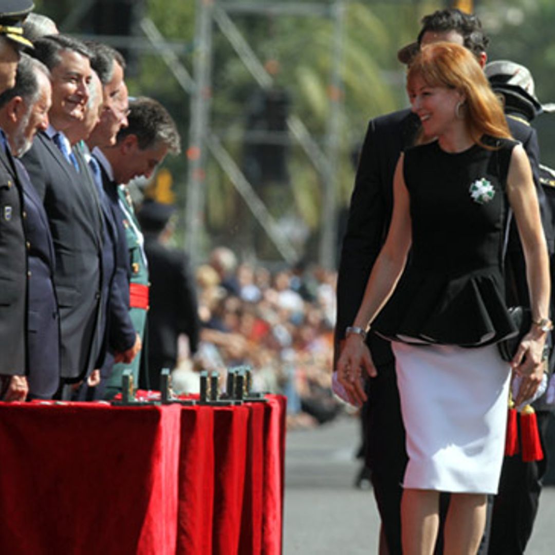 Gloria Lomana, directora de Informativos de Antena 3, recibe la Cruz de Plata de la Orden del Mérito de la Guardia Civil
