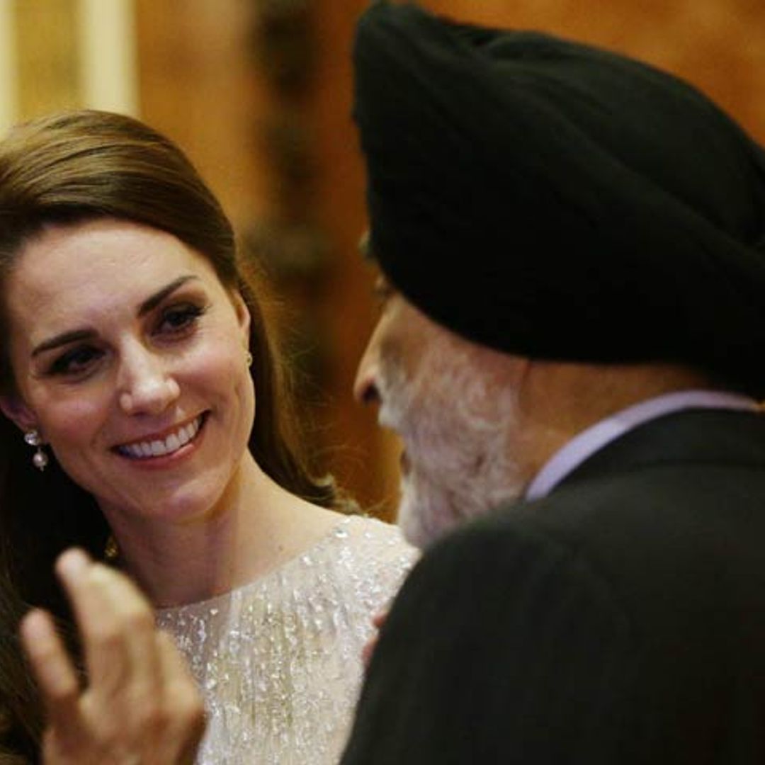 La Duquesa de Cambridge, reina de la elegancia en una recepción de las mil y una noches