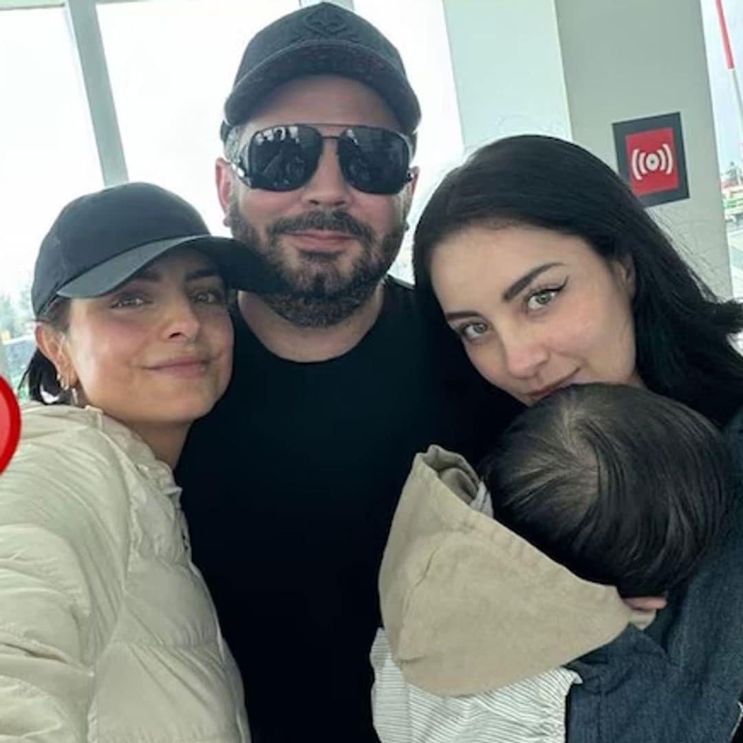 Aislinn Derbez y su sobrina Tessa protagonizan un tierno reencuentro familiar